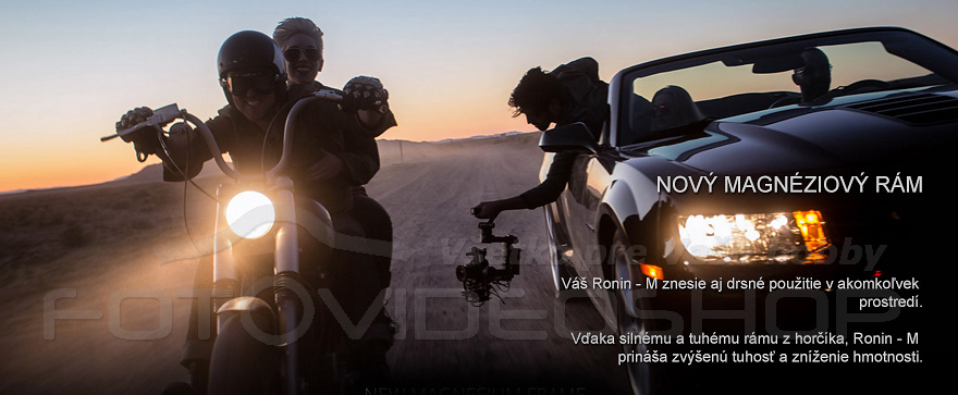 NOV� MAGN�ZIOV� R�M    V� Ronin - M znesie aj drsn� pou�itie v akomko�vek  prostred�.  V�aka siln�mu a tuh�mu r�mu z hor��ka, Ronin - M  prin�a zv��en� tuhos� a zn�enie hmotnosti.